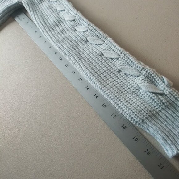 SO women's (juniors) size XS light blue sweater - Picture 8 of 13